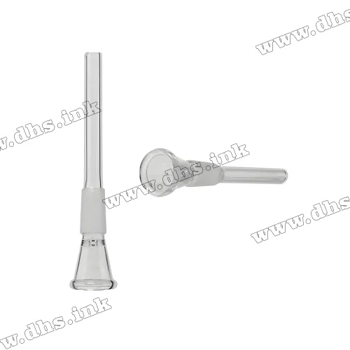 Адаптер для бонга скляний D - 14.5 мм, L - 9 см